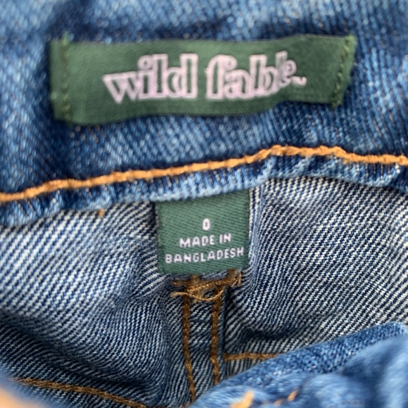 BLUE WILDE FABLE JEAN SHORTS 🪐 - Picture 3 of 3